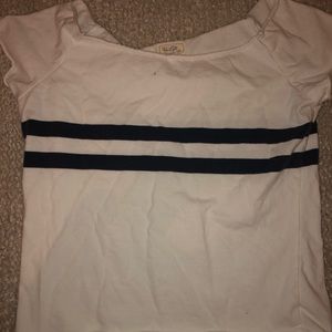 Cute off the shoulder top brandy Melville